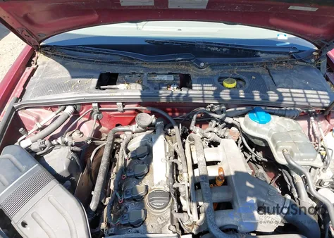 2004 Audi A4 1.8T from USA, damaged, VIN WAULC68E74A103243